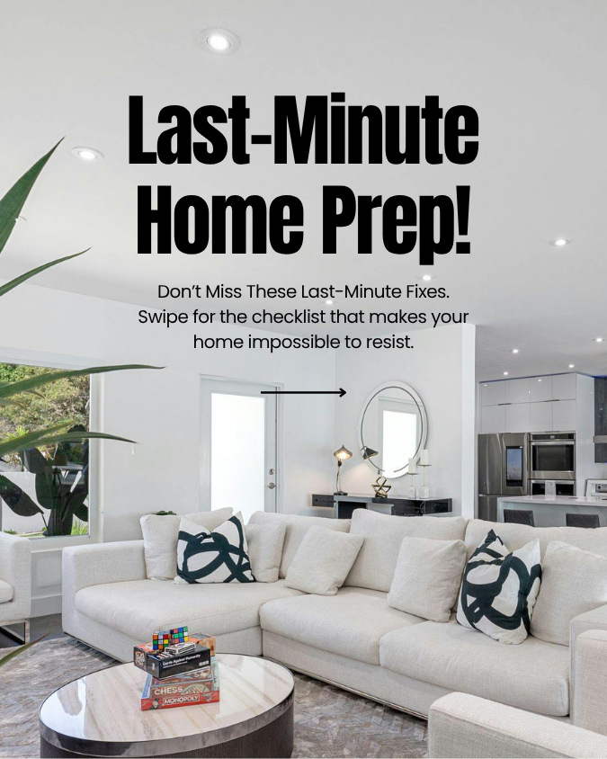 15 - Last-Minute Home Prep!