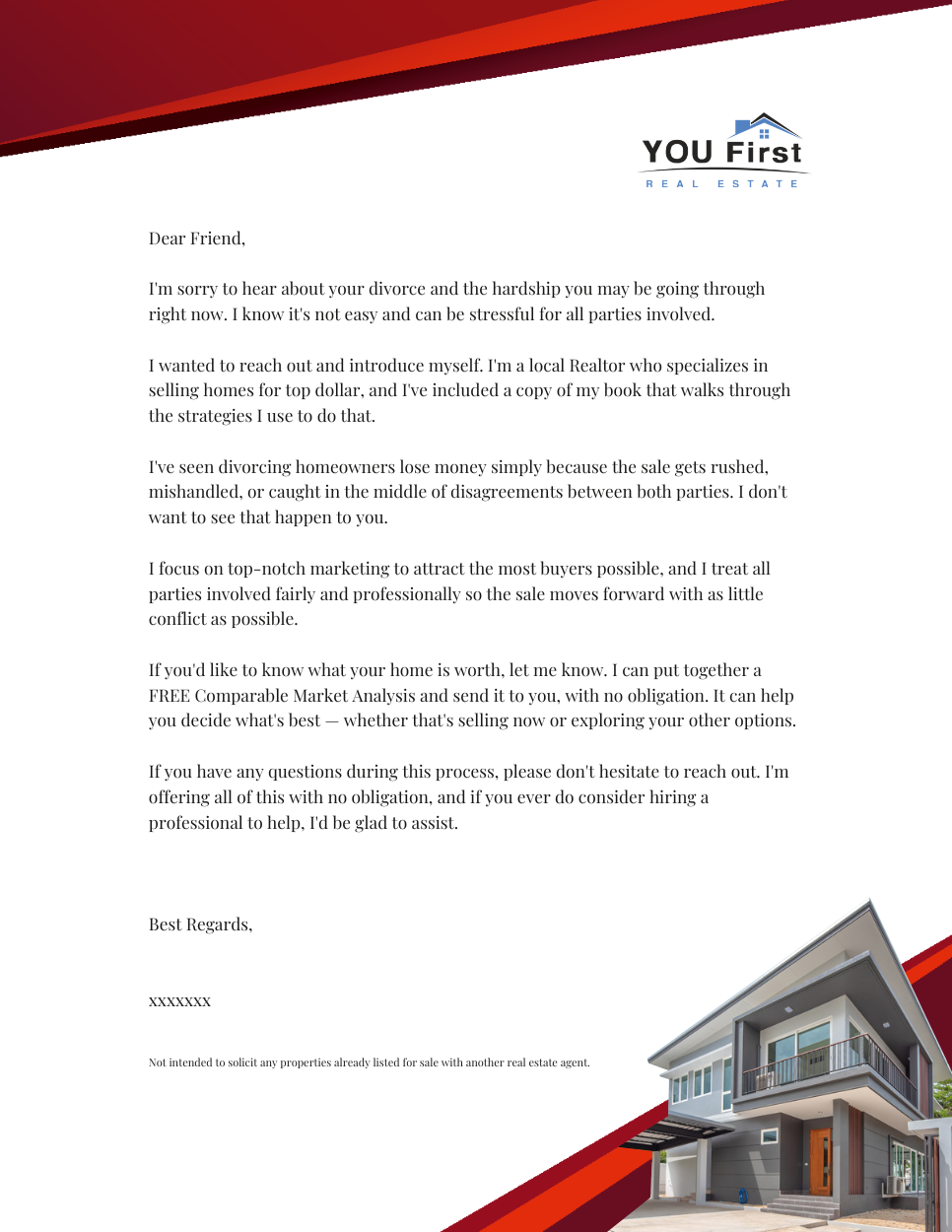 Cover Letter_Divorce HomeOwner 3_Red