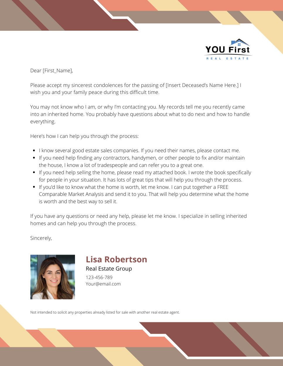 Inherited Neighborhood Champion Cover Letter 2